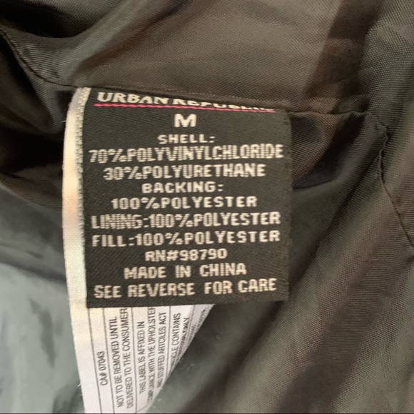 Urban Outfitters Moto Bomber Jacket Size Medium - Picture 6 of 8